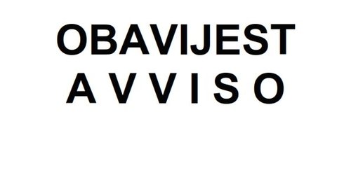 Obavijest o izmijeni Plana prikupljanja miješanog, biorazgradivog i reciklabilnog komunalnog otpada