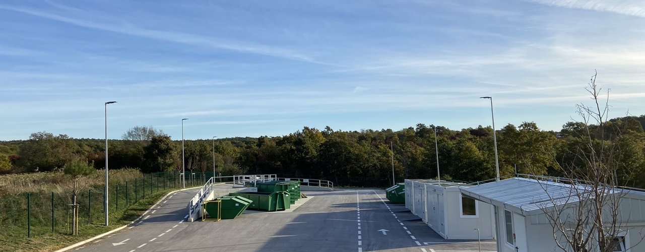 RECIKLAŽNO DVORIŠTE U ŽMINJU - OBAVIJEST