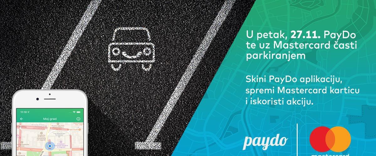 PayDo te časti parkiranjem! Iskoristite ovu parking akciju uz PayDo i Mastercard