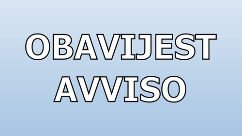 AVVISO - PARCHEGGI APERTI