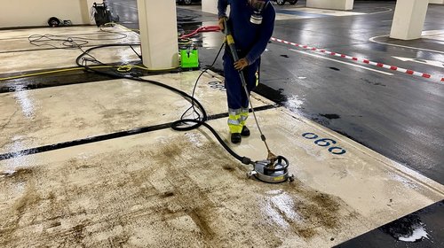 ČIŠĆENJE GARAŽE GRAND HOTELA PARK