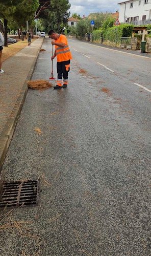 Čišćenje u tijeku