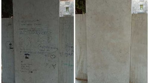 IL MONUMENTO ALLE VITTIME DEL FASCISMO ALLA VILLA DI ROVIGNO