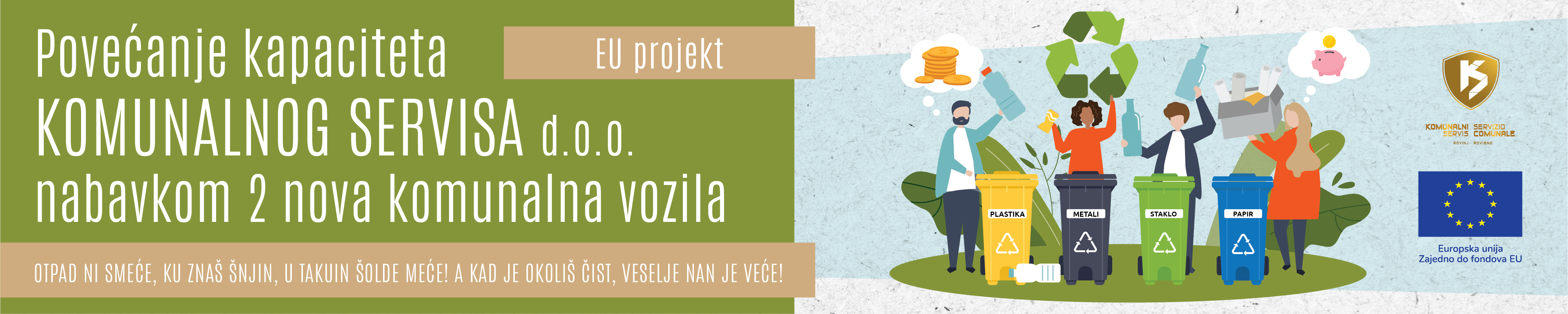 EU Projekt Banner HR